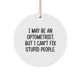 Funny Optometrist Gifts for Men from Friends - Christmas Unique Ornaments for Optometrist Doctors - Image 1